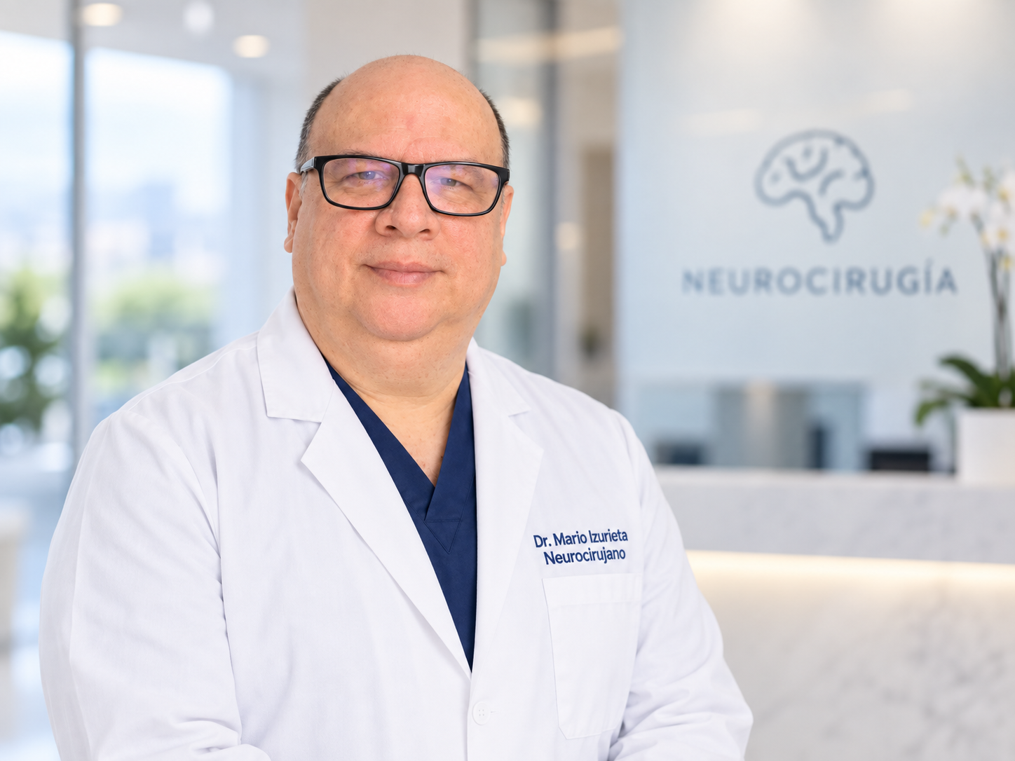 Dr. Mario Izurieta Ulloa, neurocirujano